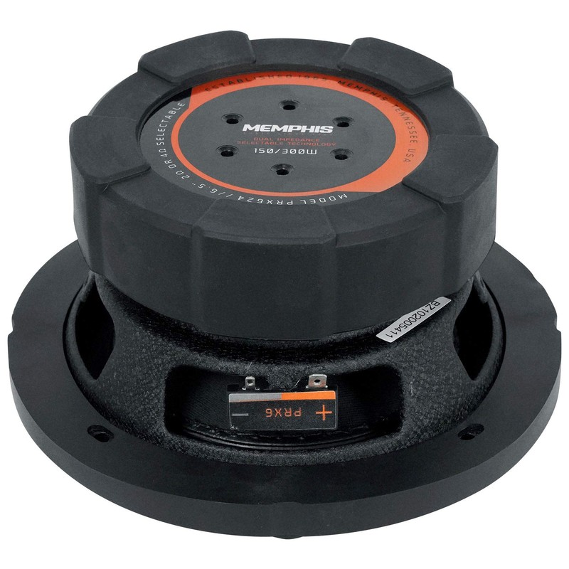 Memphis Audio PRX624 6.5" Car Subwoofer 300w Sub Selectable 2