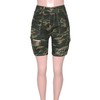 Voghtic Womens Camo Active Shorts High-Waisted Camouflage Cargo Army Fatigue