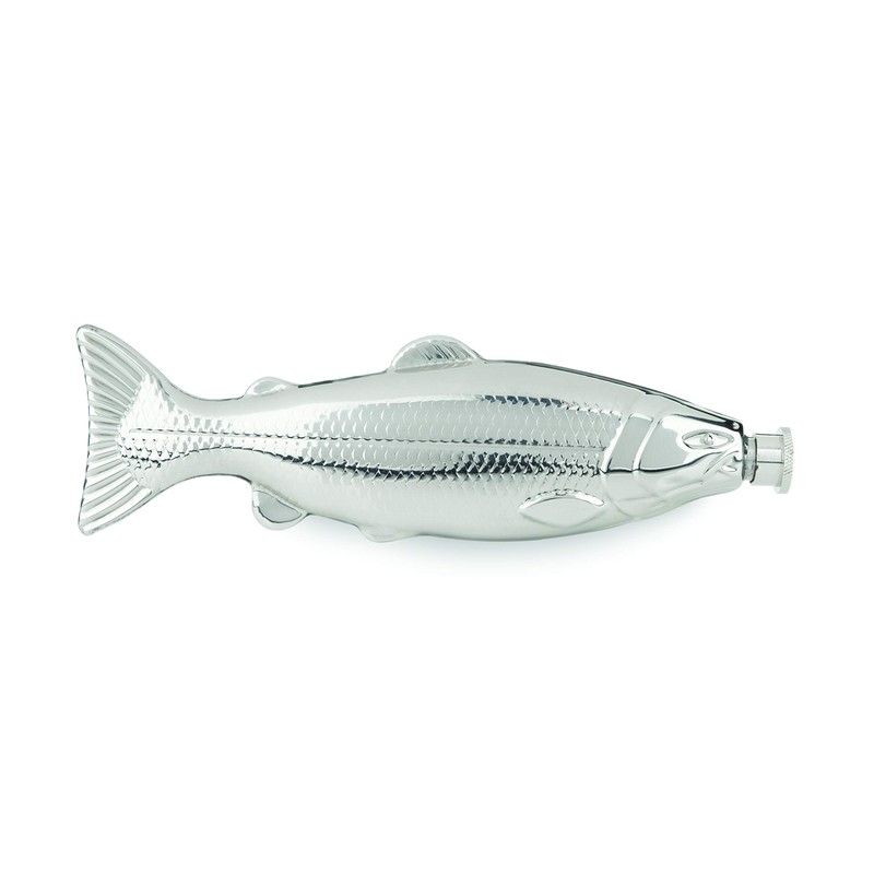 Foster & Rye Trout Flask - Fish Flask Stainless Steel