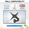 MOUNTUP Height Adjustable TV Wall Mount for 26-55 Inch TVs,