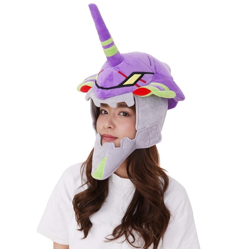 [Sazac] Kigurumi Cap Neon Genesis Evangelion Unit-01 Purple