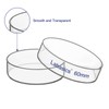Labasics Petri Dish with Lid, High Borosilicate Glass, High Transparency
