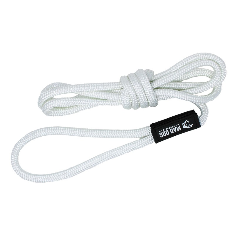 Double Braid Nylon Dock Line - White, 5/8" x 15'