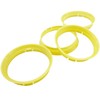4x Centring Rings 72.5 x 71.6/72 5 to 71 6