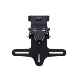 For CFMOTO 675SS Tail Tidy Fender Eliminator Kits, Adjustable License Plate Mount Bracket, 2025 675SS Incognito Flipped License Plate Holder, Tag Frame Mount Holder, CNC Aluminum,Black