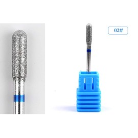 02# Nail File Bit Manicure Pedicure Electric Nail Cutter Rotary Polishing Nail Art Machine Polishing Grinding Head Tungsten Steel Alloy