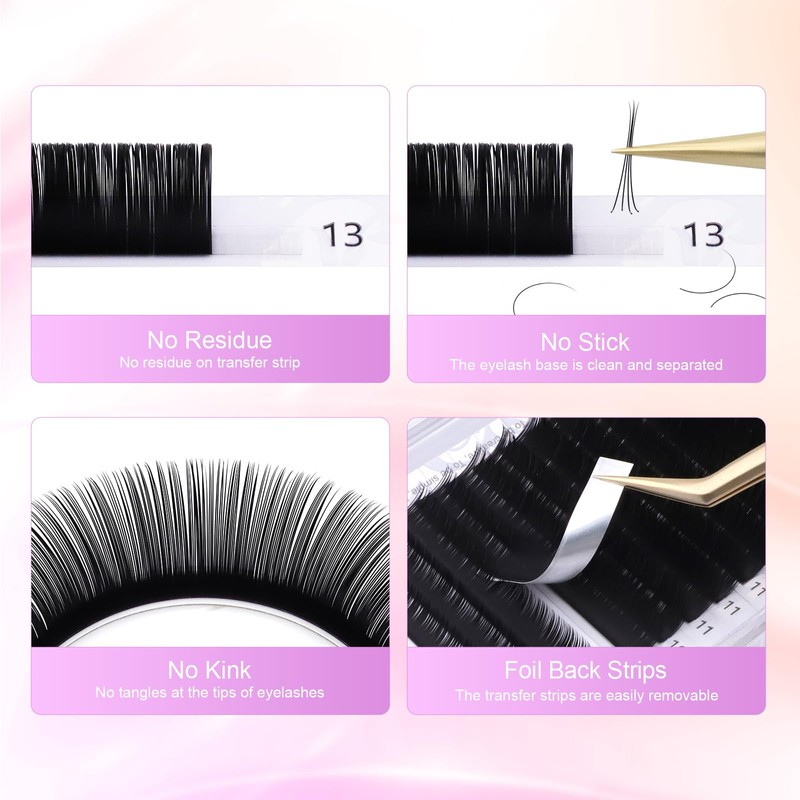 NAGARAKU Eyelash Extension Mix Individual Matte Black False False Eyelashes