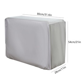 Outdoor Air Conditioner Cover Waterproof Dustproof Snowproof (A)