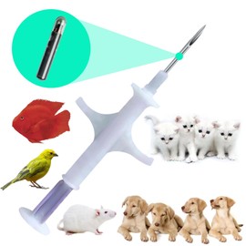 Manruta Mini Small Cats and Hamster Micro Chips,7 MM Length with 15 Unique ID Number for Small Animals Identification Use for Birds,Fishes, Snake,Frog Turtle Kitty
