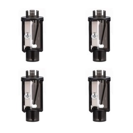 Aogwat Electric Pencil Sharpener Blade, Suitable for No.2/Colored Pencils(6-8mm)/School Pencil Sharpener/Classroom/Office/Home 4Pcs/Set（Black）