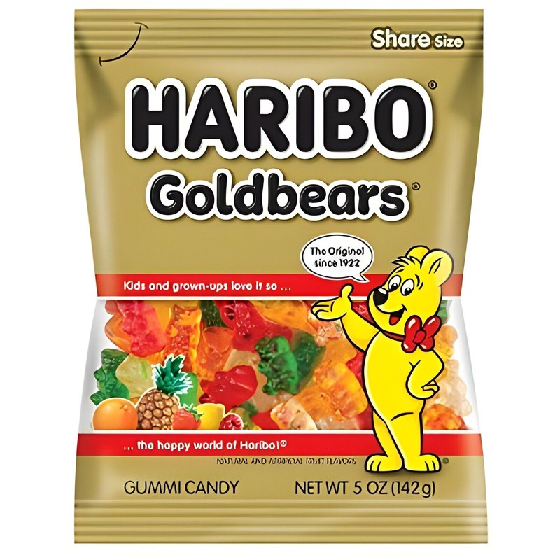 Haribo Gold Bears, 5 Oz Bag (1)