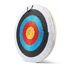 KAINOKAI Traditional Hand-Made Straw Archery Target,Arrow Target for Recurve Bow Longbow or Compound Bow(A Traditional Target Dia Φ:31.5in / 3 Layers)