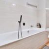 G-Promise All Metal Handheld Shower Set with 3-Function Showerwand, included