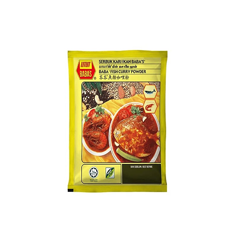 Malaysia Best Brand / Baba's Fish & Prawn Curry Powder