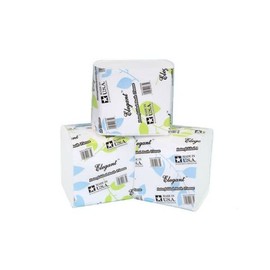 Interfold Bathroom Tissue - Toilet Tissue (Shabbos Tissue) Bulk Toilet Paper (Note: These are not Rolls, but Packs of Cut Toilet Tissue) 375 Sheets Per Package - 24 Packages Case, Total 9000 Tissue