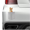 Shiba Inu Dog in Pocket Car Bumper Magnet, Magnetic for