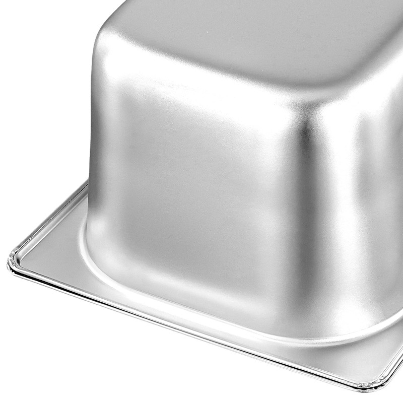 KOHAND 5 Set 1/6 Size Hotel Pans with Lid, 4