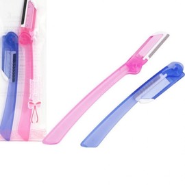 Portable Straight Edge Eyebrow Grooming Razor Eyebrow