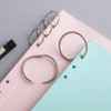 20Pack1.8 Inch Diameter Book Loose Leaf Binder Rings Key Keychain