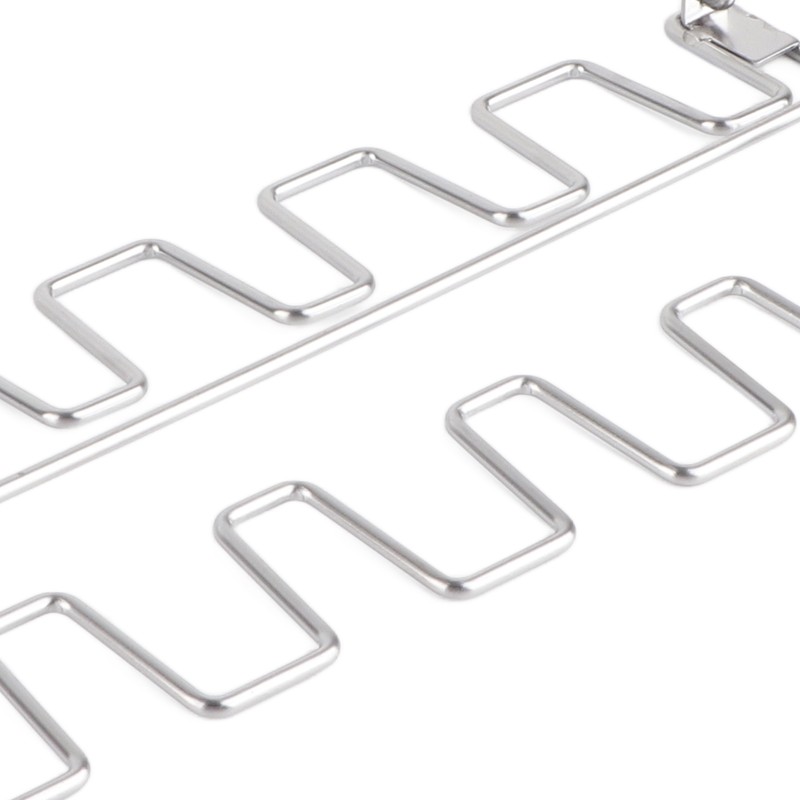 Chicken Leg Grill Rack with Drip Pan Stainless Steel Roaster