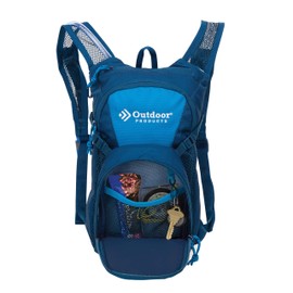 Outdoor Products Tadpole Hydration Pack (Black) (Bright Blue)