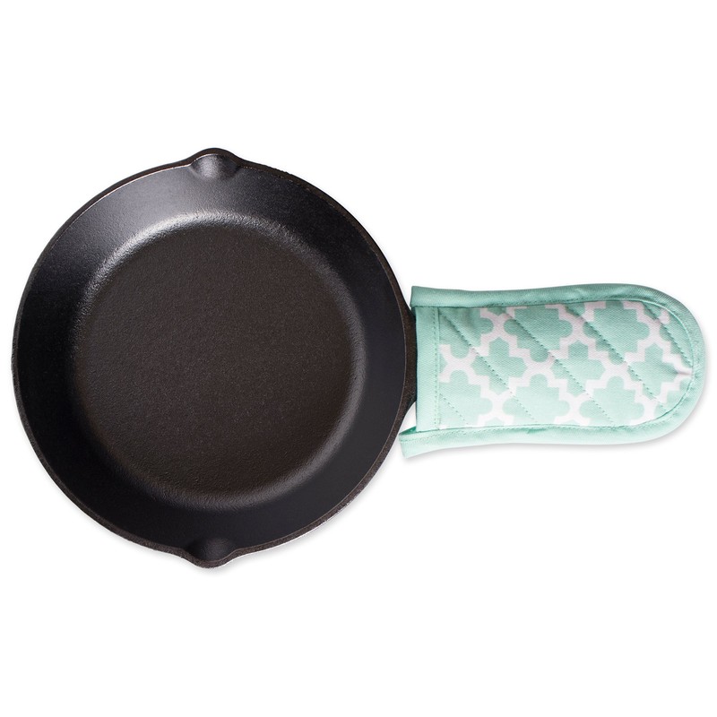 DII Lattice Basics Collection Kitchen Essentials, Pan Handle Set, Aqua,