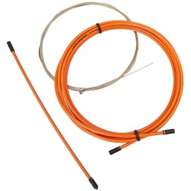Jagwire PCK506 2X Pro Shift Gear Cable Set, Orange, One Size