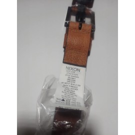 Nixon New NIXON Americana Slim II 100% Full Grain Brown Leather Belt Size XS 1 2/8"W