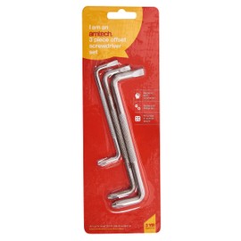 Amtech L3700 3 Piece Offset Screwdriver Set