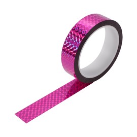 RATCHROLL 1 Roll Universal Air-Release Adhesive Pinstripe Tape Holographic Automotive Pinstriping Tape Purple 0.98"x164.04ft