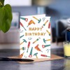 DIY Theme Birthday Card - Cute Illustrations of DIY Essentials
