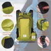 4Monster Water Resistant Foldable Backpack, Packable Hiking Daypack, Ultralight Travel
