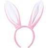 Beistle Soft-Touch Bunny Ears Pink & White
