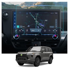 2024 Lexus GX550 Screen Protector for Lexus GX550 Accessories 2024 GX550 14" Radio Touchscreen 9HD Tempered Glass Compatible with 2024 2025 Lexus GX 550 Premium/Luxury/Overtrail