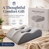 Memory Foam Leg Elevation Pillow for Resting Comfort – Ergonomic