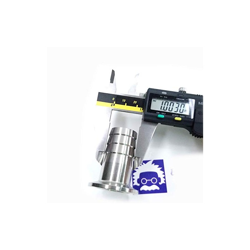 1 inch OD Barbed Hose Fitting to KF25 NW25 Flange