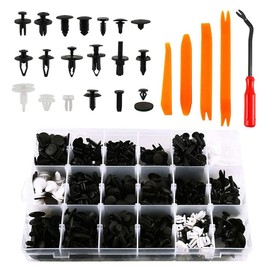 ANCLLO 435 Pcs Plastic Car Push Button Rivets for 90 Percent of Car Models