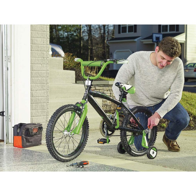 BLACK+DECKER 12V MAX Drill & Home Tool Kit, 60-Piece (BDCDD12PK)