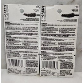 2-Maybelline Green Edition Mega Mousse Mascara Smooth Brownish Black #003