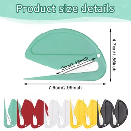 TECHEEL Pet Knotting Comb 10 Stück Entfilzungsmesser Katze Knotenkamm Entfilzungswerkzeug Für Hunde Haarentfernungskamm Für Katze Hund Haustier Entfilzungswerkzeug Zum Entfernen