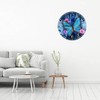 KEEPSUPER Clock Beautiful Butterfly Wall Clock 10 Inch Battery Operated