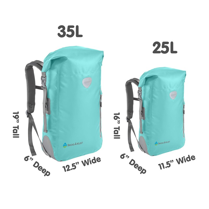 Skog Å Kust BackSåk Waterproof Backpack | 35L Mint