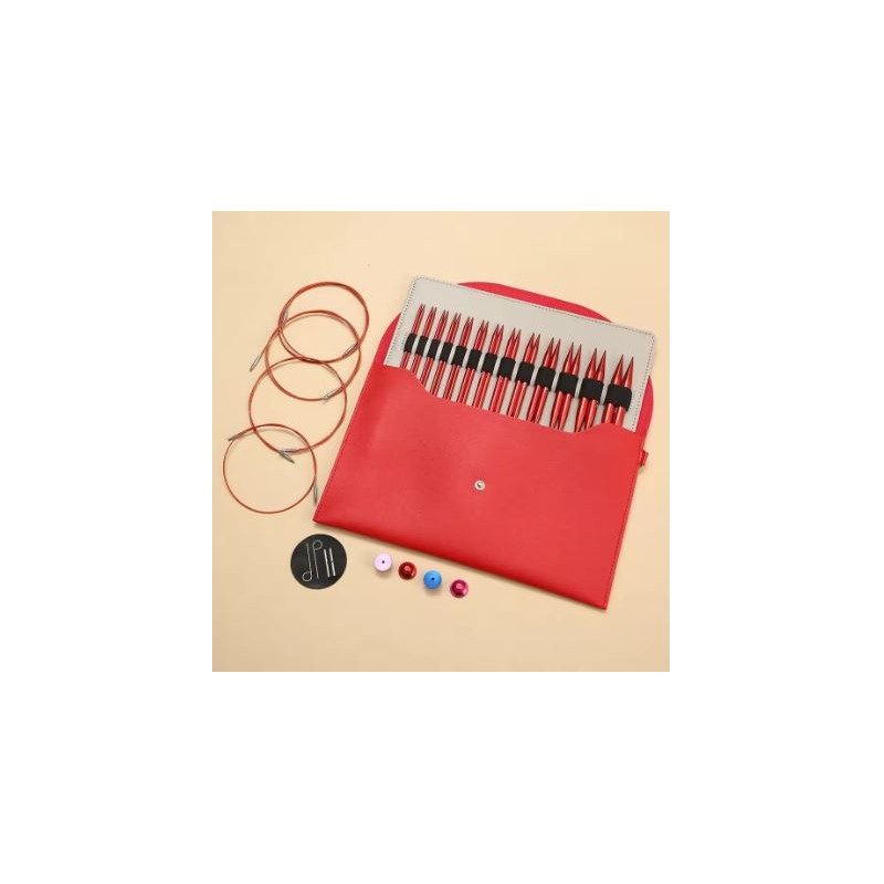 Aluminum Circular Knitting Needles for Yarn Projects – Detachable Design