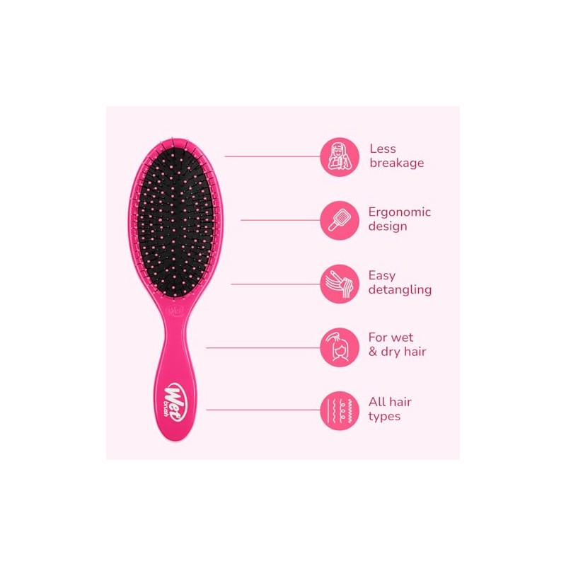 My Wet Brush B830WM-PK - Classic Brush, Pink
