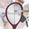 Zadro Large Hand Mirror with Handle Salon Mirrors for Hair