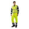 Portwest C470YER4X/5X Hi-Vis Two Band and Brace Vest, Regular, 4X-Large/5X-Large,