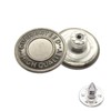 Trimming Shop Metal Jeans Buttons Tack Fasteners with Back Pin
