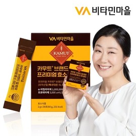 Vitamin Village 비타민마을 100만 역가수치 카무트 브랜드밀 프리미엄 효소 100 골드 1박스 30포 Vitamin Village 1 Million Activity Value Kamut Brand Wheat Premium Enzyme 100 Gold 1 Box 30 Sachets