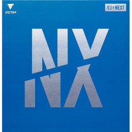 VICTAS VJ> Next Table Tennis Rubber Backing, High Elasticity, Soft Backing, Made in Japan, Black (0020) 1.8 200100
