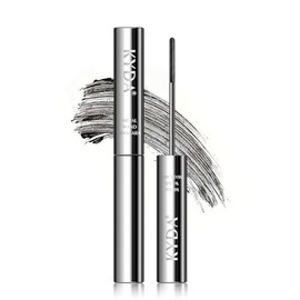 KYDA Black Iron Wand Mascara, Lasting Waterproof Mascara for Older Women | 3D Curling Lash Metal Mascara, Infused with Lengthening Fibers, Smudge-Proo